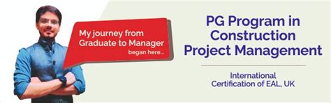 Best PG Program in Advanced Construction Project Management | Project ...