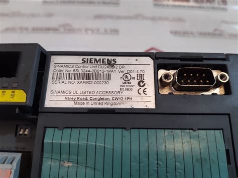 Siemens Sinamics Cu240E-2 Dp Control Unit – Aeliya Marine
