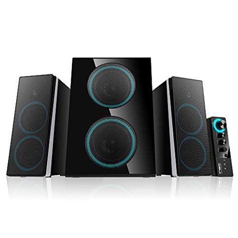 ineo Wooden 2.1 GamingPC Speakers with Subwoofers India | Ubuy