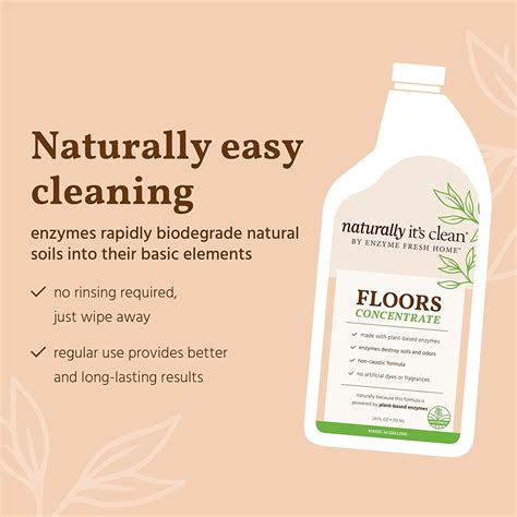 Naturally It's Clean Enzyme Floor Cleaner | Safe for Pets & Kids ...