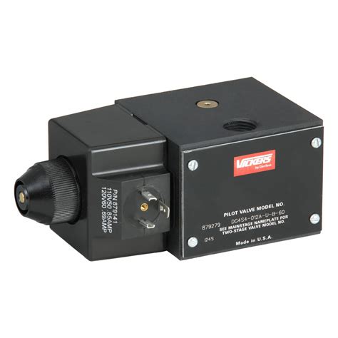 VICKERS, 20 gpm Max Flow Rate, D05 NFPA Size, Hydraulic Directional ...