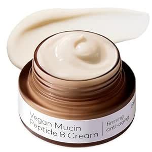 The Face Shop 8 Peptide Moisturizer, Vegan Mucin for Nourishing ...