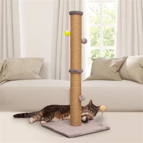 PELUOMOZ Tall Cat Scratching Post 36 inch Large Cat Scratch India | Ubuy