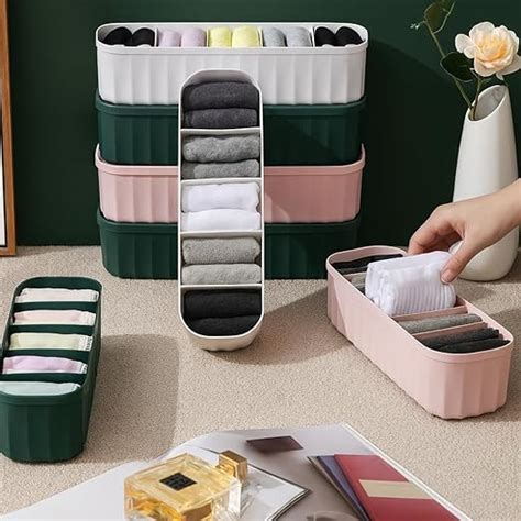 Episkey Innerwear Organizer For Wardrobe - Socks, Undergarments, MakeUp ...