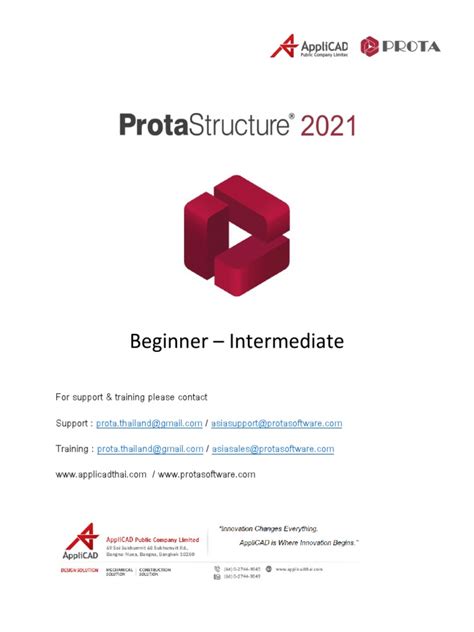 Image result for Prota Structure Tutorial PDF
