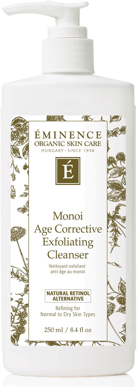 Eminence Organics Monoi Age Corrective Exfoliating Cleanser 250 ml ...