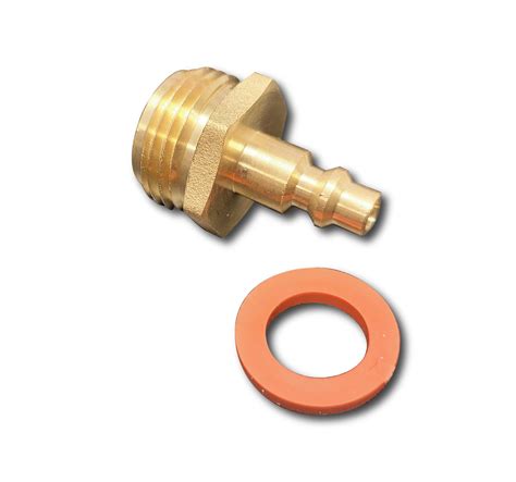 Exhaust Water Blowout Adapter 1/4" Air To 3/4" Garden Hose – JetBoatPilot