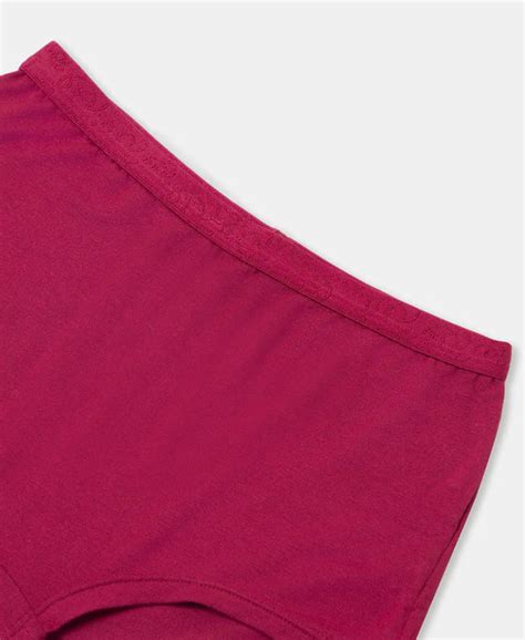 Buy Full Coverage Micro Modal Elastane Stretch Boy Shorts with ...