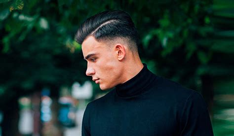 Comb Over Fade Hairstyle