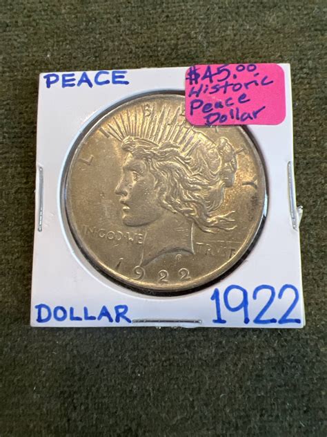 Peace Silver Dollar 1922 | Gun Runners