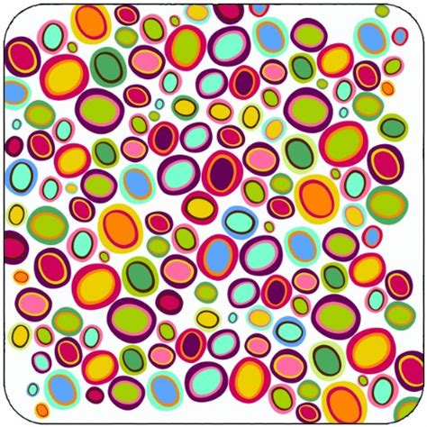 Paperproducts Design Pebbles Coaster Set, Set of 4 : Amazon.in: Home ...