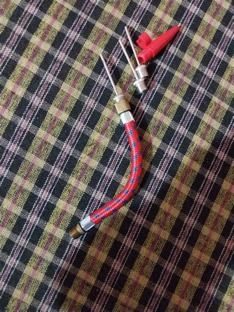 Gambit Inflation Pump Kit with Needle, Air Tube, Nozzle - Bike & Ball ...