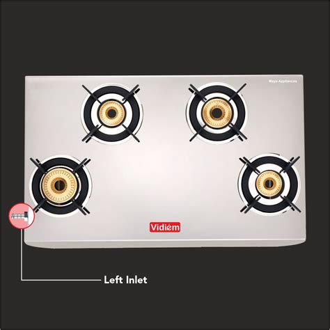 Buy Vidiem Tusker Gold 4 Burner SS Gas Stove - Vidiem Online Store ...