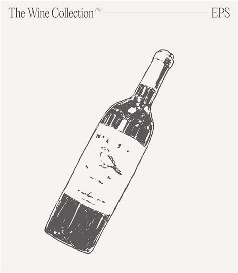 Drawn wine bottle Vectors & Illustrations for Free Download | Freepik