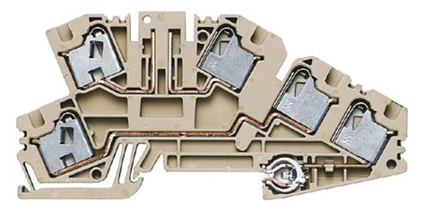 1899220000 Weidmüller | Weidmuller 1899220000 P Series Dark Beige, 0.5 ...