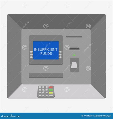 IF, Insufficient Funds. Concept With Keyword, People And Icons. Flat ...