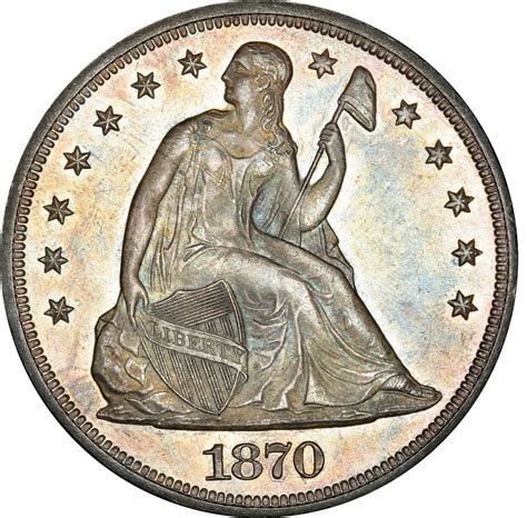 1870 Seated Liberty Silver Dollar Values - Live Pricing | CoinValues.com