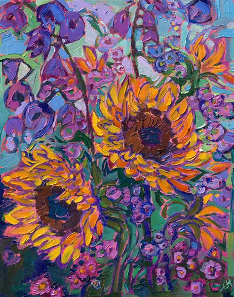 Impressionist Blooms - Contemporary Impressionism Paintings by Erin Hanson