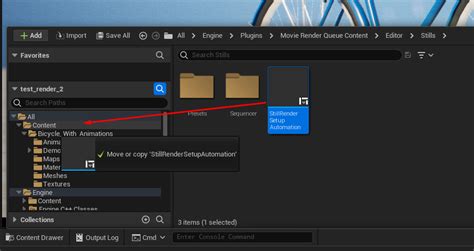 Still image rendering in Unreal Engine 5.0 — Teletype