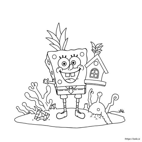 Spongebob Squarepants Colouring Pictures