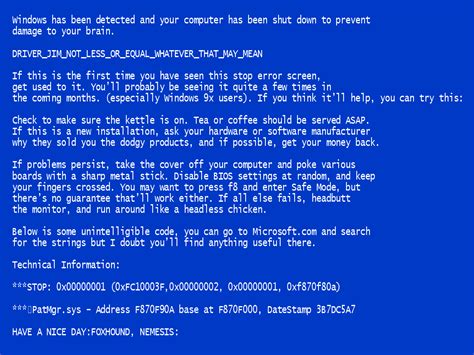 Image result for Blue Screen Sound Effect