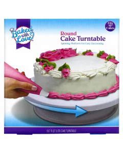 Buy Baked with Love Round Cake Turntable, 1 Count from Dollar General ...