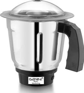 Gemini Heavy Dry Jar for Mixer Grinder Stainless Steel with Handle ...
