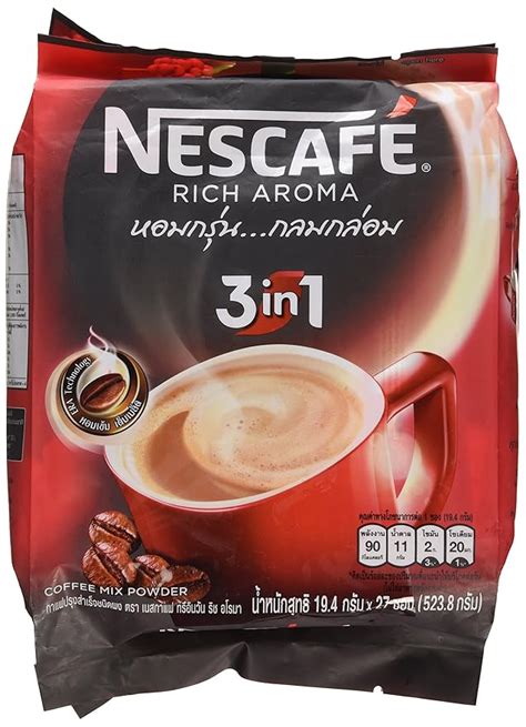Nescafe Rich Aroma 3 in 1 Coffee Powder, 523.8g : Amazon.in: Grocery ...