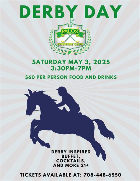 Derby Day - Palos Country Club - 9 Holes
