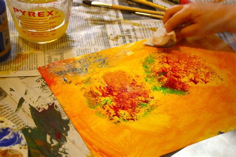 Image result for Tutorial Acrylic Fall Forest