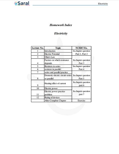 NCERT Solutions for Class 10 Science Chapter 12 - Electricity