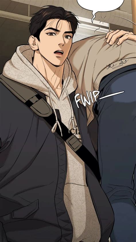 joo jaekyung and kim dan from the bl manhwa jinx by mingwa wallpaper # ...