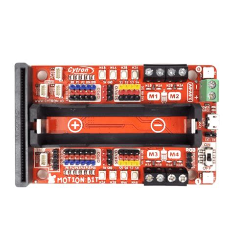 Cytron MOTION:BIT Robotics Expansion Board for micro:bit – Robocraze