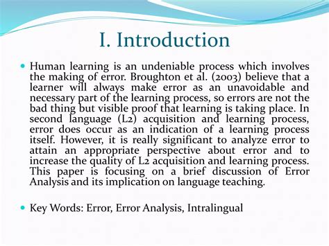 Image result for Error Analysis Language