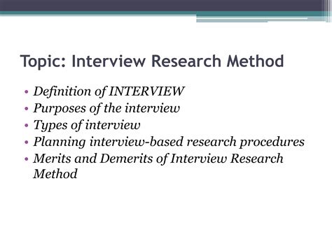 Image result for Interview Method
