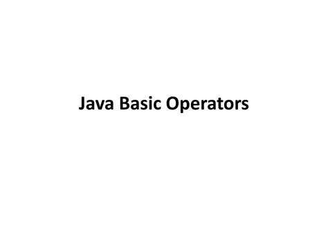 Image result for Java Basic Mathematical Operators