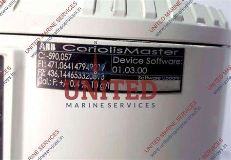 ABB CORIOLIS MASTER MASS FLOWMETER FCB130-Y0Y0015R0D4A1A1B1M2C | United ...