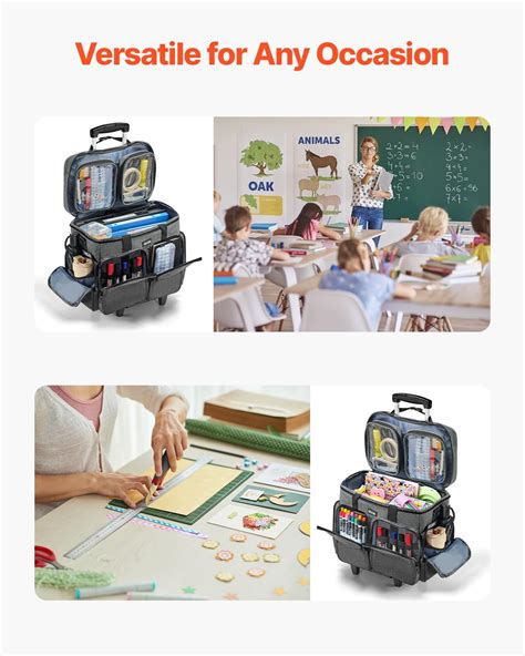 VEVOR Rolling Teacher Bag with Laptop Compartment India | Ubuy