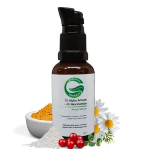 2% Alpha Arbutin + 4% Niacinamide Armpit Serum | With Chamomile, Licor ...