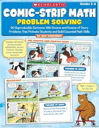 Buy Comic-Strip Math: Problem Solving: 80 Reproducible Cartoons with ...