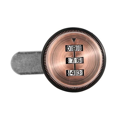 Wedinard Zinc Alloy Mechanical Lock, Mechanical Code Lock for Lockers ...