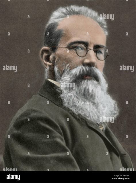 Nikolai Andreyevich Rimsky-Korsakov (1844-1908). Rusian composer and ...