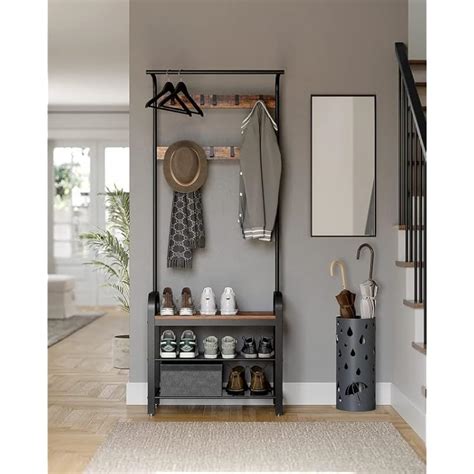 VASAGLE, Hall Tree with Shoe Entryway Bench with India | Ubuy