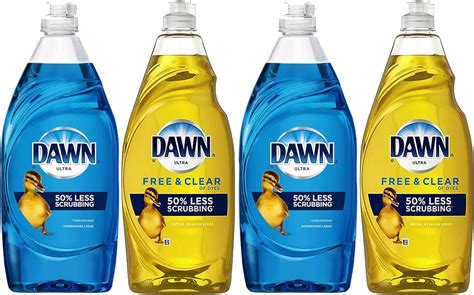 Amazon.com: Dawn Dishwashing Liquid Dish Soap, 7.5 Ounce Squeeze Bottle ...