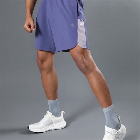 Buy Men's Purple Pace Up Runner's Shorts Online in India | Cult Store