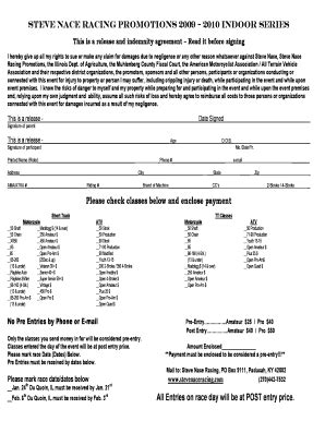 Fillable Online 1-24 2-6 MC ATV Entry Form Fax Email Print - pdfFiller