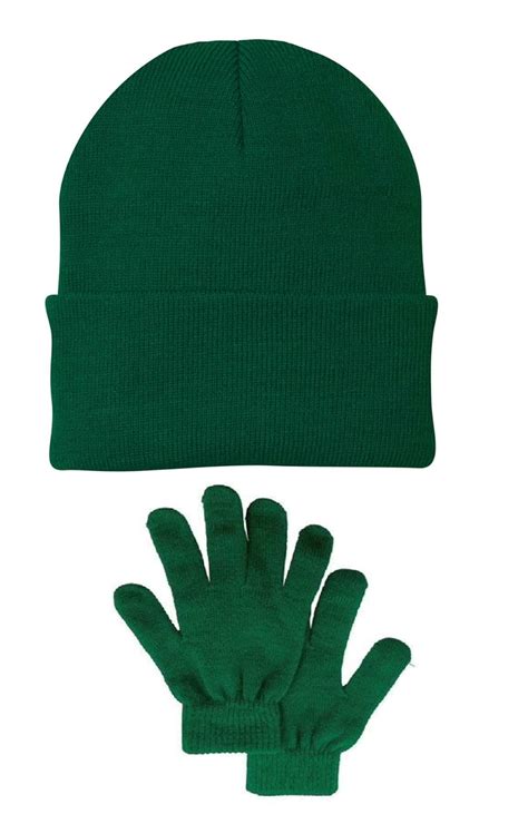 Buy CHACKO Boys & Girls Beanies and Gloves Set Soft Knit for School ...