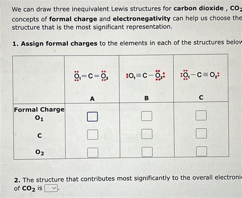 Lewis Structures Practice Problems CO2 的图像结果