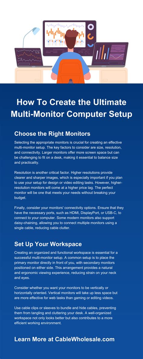 Image result for Multiple Computer Monitor Setups