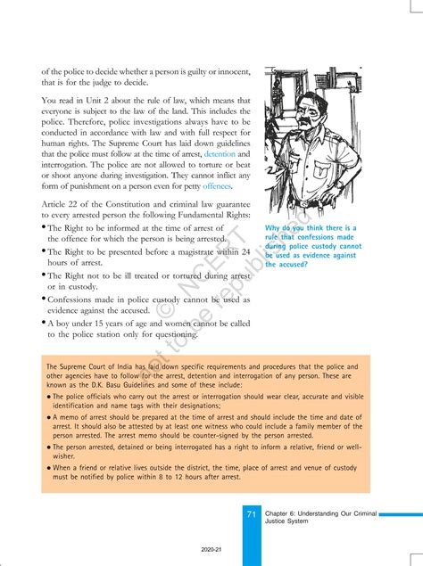 Understanding Our Criminal Justice System - NCERT Book of Class 8 ...